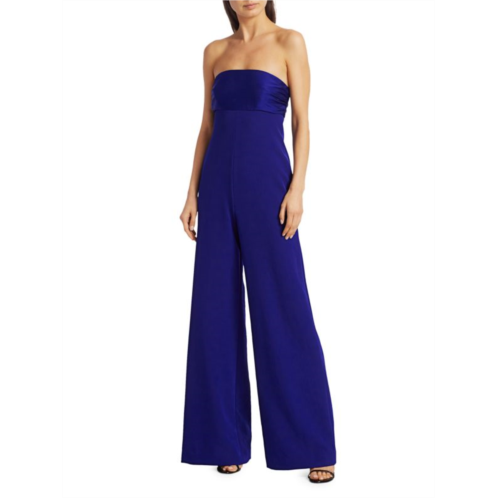 Milly Cady Brooke Strapless Jumpsuit
