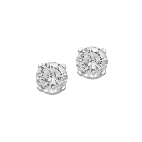 Effy 14K White Gold & 0.32 TCW Diamond Stud Earrings