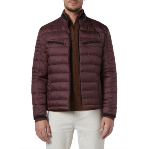 Andrew Marc Grymes Channel Quilted Puffer Jacket