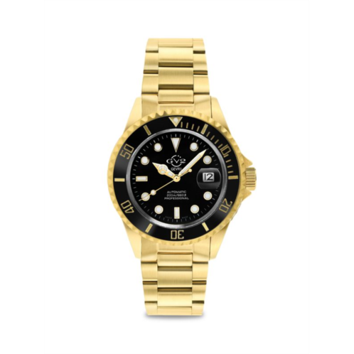 GV2 Liguria Swiss Automatic Goldtone Stainless Steel Diver Watch