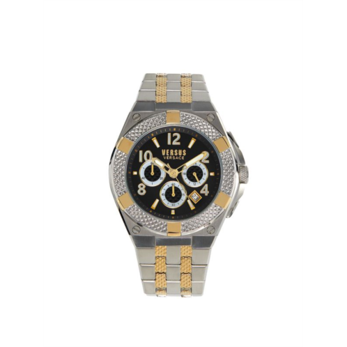 Versus Versace Two-Tone Stainless Steel Bracelet Chronograph Watch