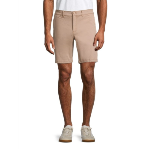 Saks Fifth Avenue Flat-Front Chino Shorts