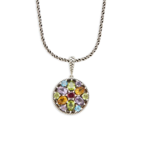 Effy Sterling Silver & Multi-Stone Necklace