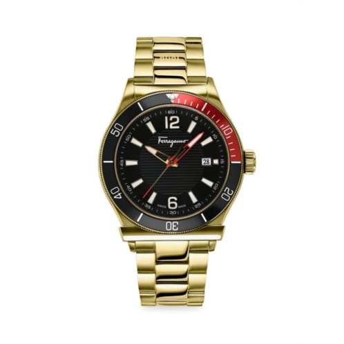 FERRAGAMO 1898 Sport Stainless Steel Bracelet Watch