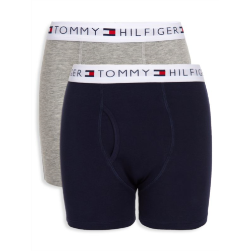 Tommy Hilfiger Boys 2-Pack Logo Boxer Briefs