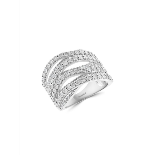 Effy ENY Sterling Silver & Diamond Ring