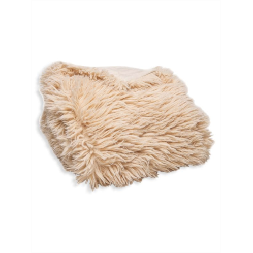 Luxe Faux Fur Limited-Edition Tibetan Throw