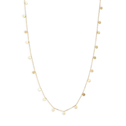 Saks Fifth Avenue Made in Italy 14K Yellow Gold Dots Necklace