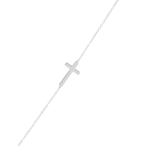 Saks Fifth Avenue Sterling Silver Cross Bracelet