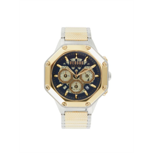Versus Versace Palestro Two-Tone Stainless Steel Chronograph Bracelet Watch