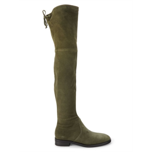 Stuart Weitzman Jocey Suede Over-The-Knee Boots