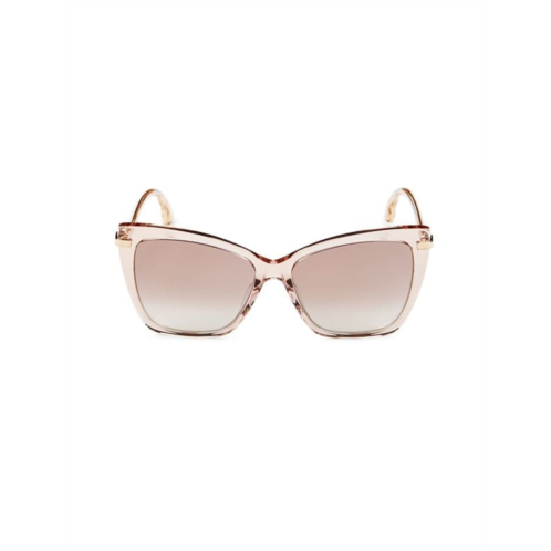 Jimmy Choo Selby 57MM Cat Eye Sunglasses