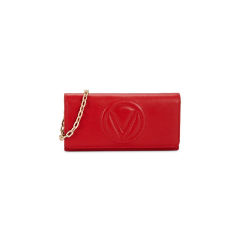 Valentino by Mario Valentino Ajah Dollaro Leather Wallet-On-Chain