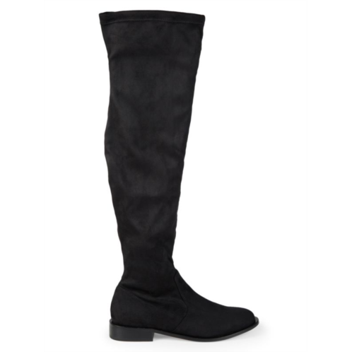 Saks Fifth Avenue Esme Micro-Suede Over-The-Knee Boots