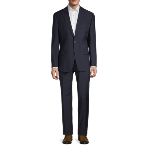 Michael Kors Regular-Fit Stretch Wool-Blend Suit