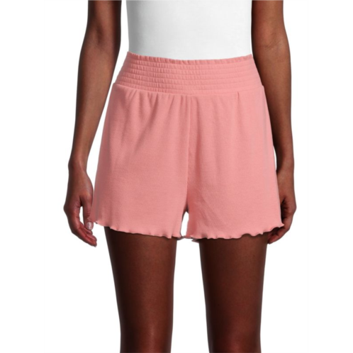 BCBGeneration Rib-Knit Shorts