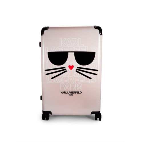 Karl Lagerfeld Paris 28-Inch Choupette Spinner Suitcase