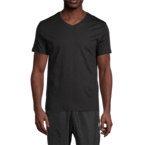 Saks Fifth Avenue Ultraluxe V-Neck Tee Shirt