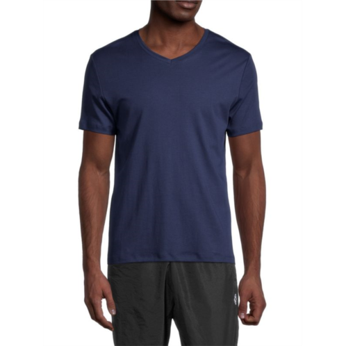 Saks Fifth Avenue Ultraluxe V-Neck Tee Shirt