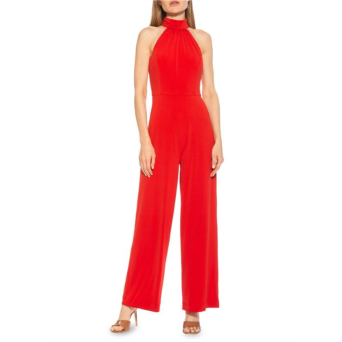 Alexia Admor Meghan Halterneck Jumpsuit