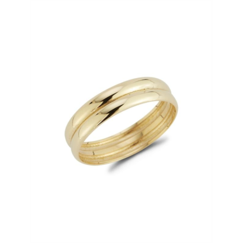 Saks Fifth Avenue 14K Gold Double Band Ring