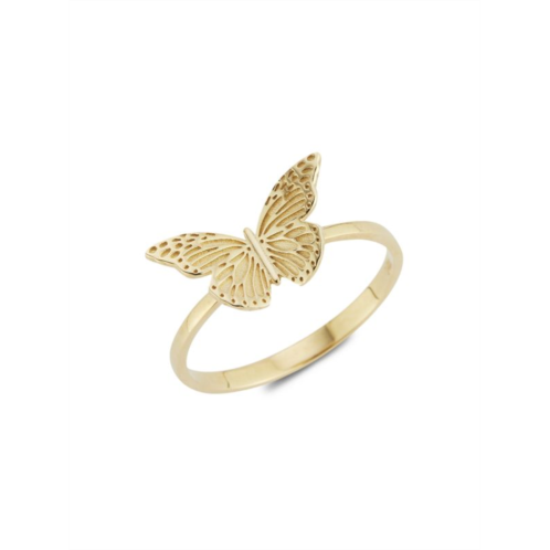 Saks Fifth Avenue 14K Yellow Gold Butterfly Ring