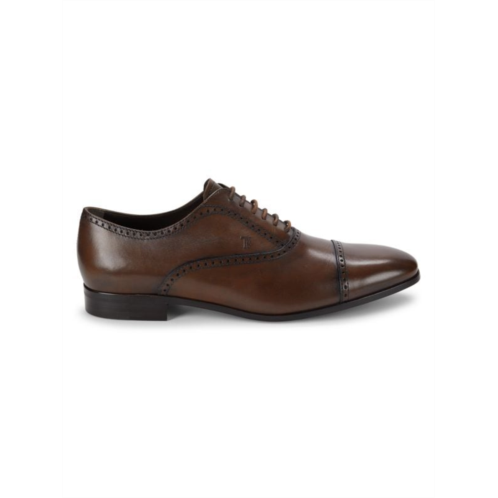 Tod s Allcacc Leather Oxfords