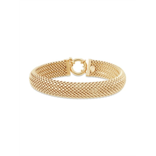 Saks Fifth Avenue Made in Italy 14K Goldplated Woven Bracelet