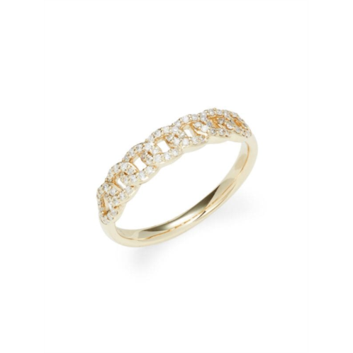Saks Fifth Avenue 14K Yellow Gold & 0.25 TCW Diamond Anniversary Ring