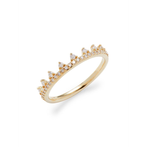 Saks Fifth Avenue 14K Yellow Gold & 0.2 TCW Diamond Anniversary Ring