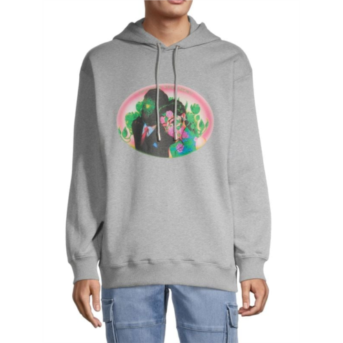 Opening Ceremony Floral Figures Hoodie