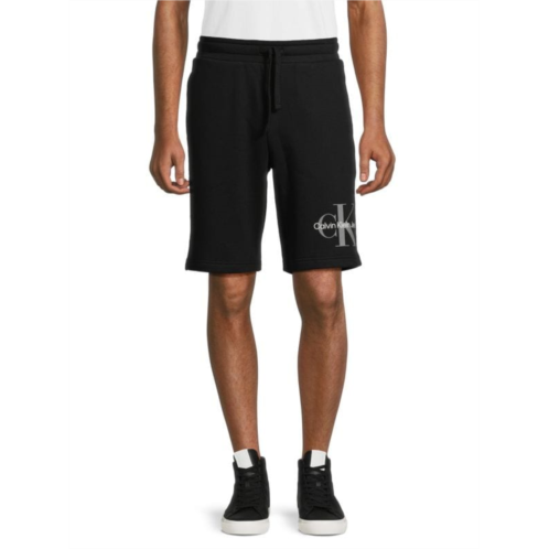 Calvin Klein Logo Fleece Shorts