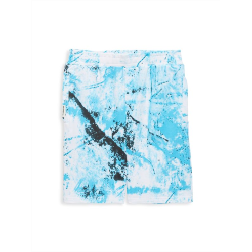 Eleven Paris Boys Paint Splatter Shorts