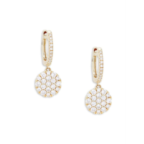 Saks Fifth Avenue 14K Yellow Gold & 0.50 TCW Diamond Drop Earrings