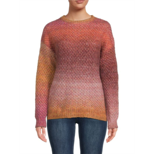 Cliche Space Dye Textured Sweater