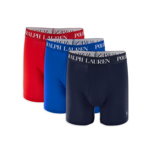 Polo Ralph Lauren 3-Pack Logo Waist Boxer Briefs