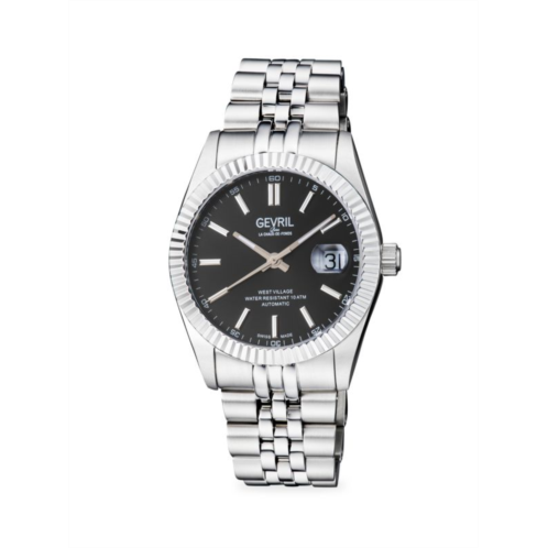 Gevril West Village 40MM Stainless Steel Automatic Watch