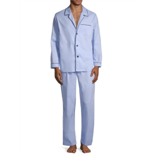 Saks Fifth Avenue 2-Piece Poplin Pajama Set