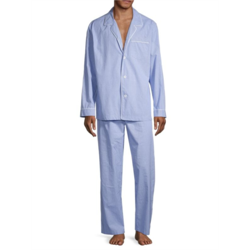 Saks Fifth Avenue 2-Piece Poplin Pajama Set