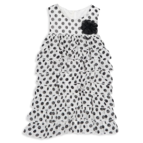 Joe-Ella Little Girls & Girls Mimmie Polka Dot Dress