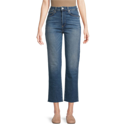 Le Jean Straight-Fit Cropped Jeans
