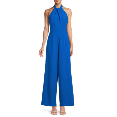 Julia jordan Twisted Halterneck Jumpsuit