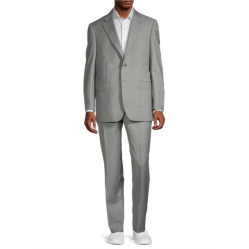 Saks Fifth Avenue Classic Fit Wool Suit