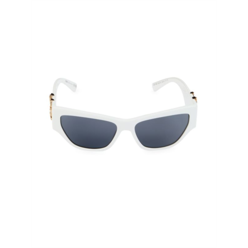Versace 56MM Square Sport Sunglasses