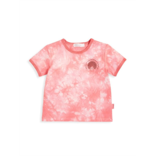 Miles the Label Baby Girls Summer Camp Tie-Dye T-Shirt