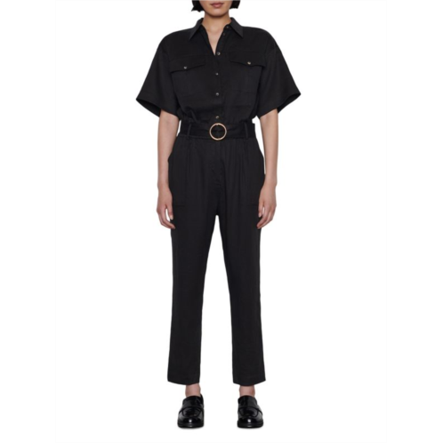 Frame Arie Belted Jumpsuit