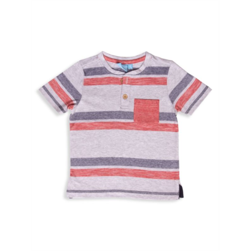 Bear Camp Little Boys Noam Yarn-Dyed Henley T-Shirt