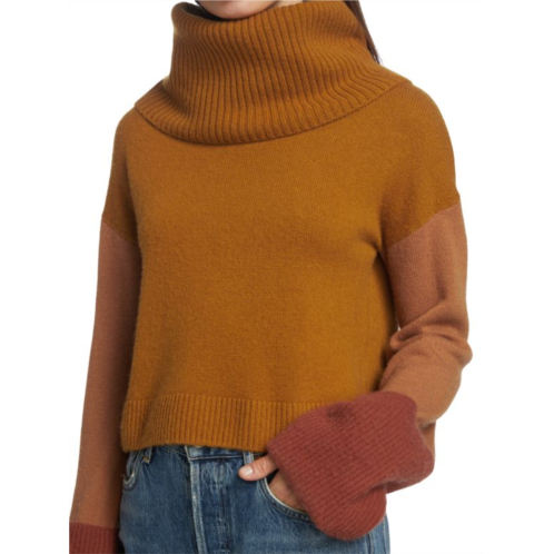 Naadam Wool & Cashmere Cowlneck Sweater