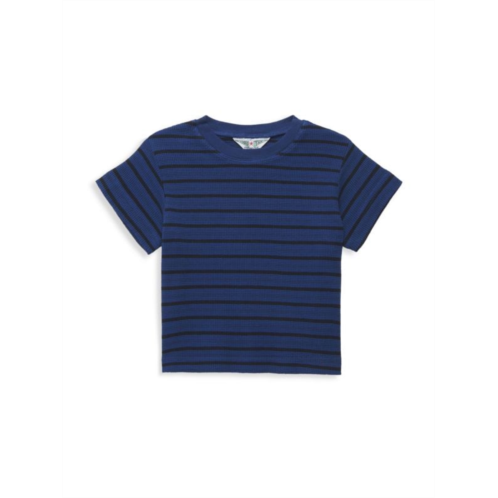 Hard Tail Girls Striped Cropped T-Shirt