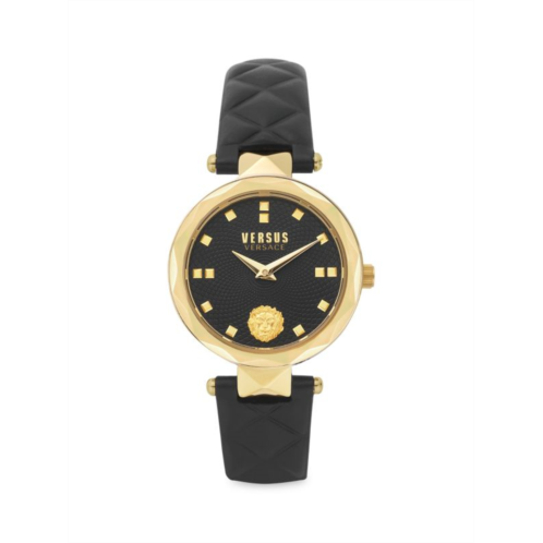 Versus Versace Covent Garden Petite 32MM Leather-Strap Watch